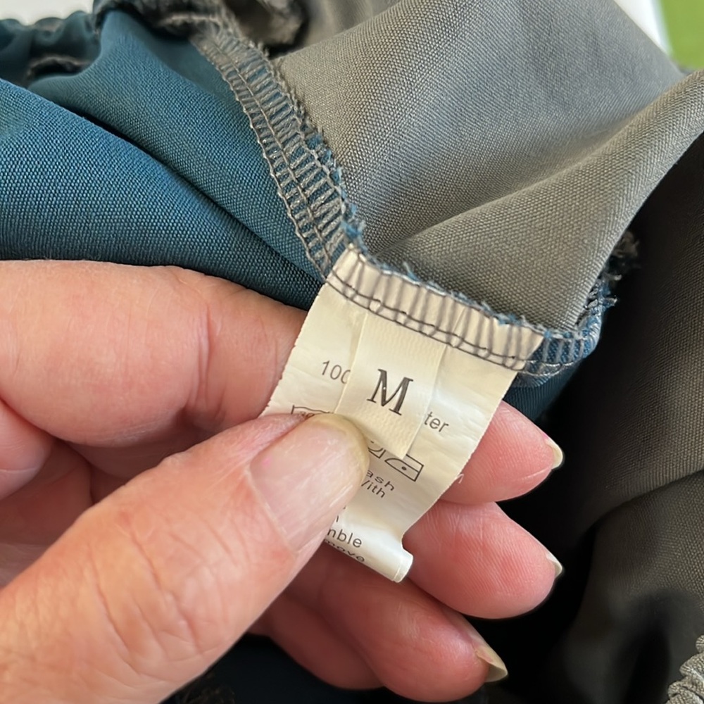 Two-Tone Cargo Pants - Picture 7 of 8